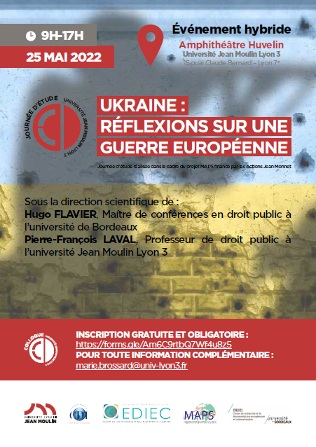 Affiche Ukraine : reflexion sur une guerre européenne